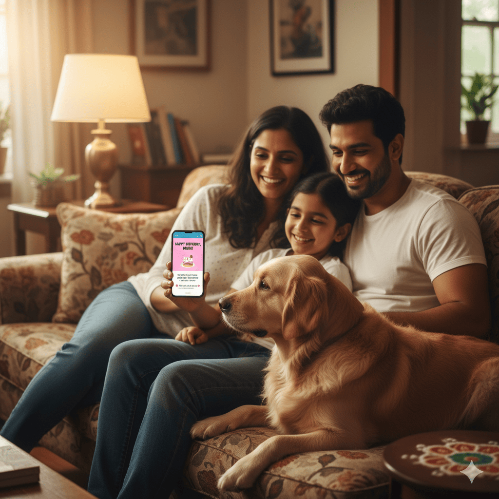 Pet Parents Bonding With Pet